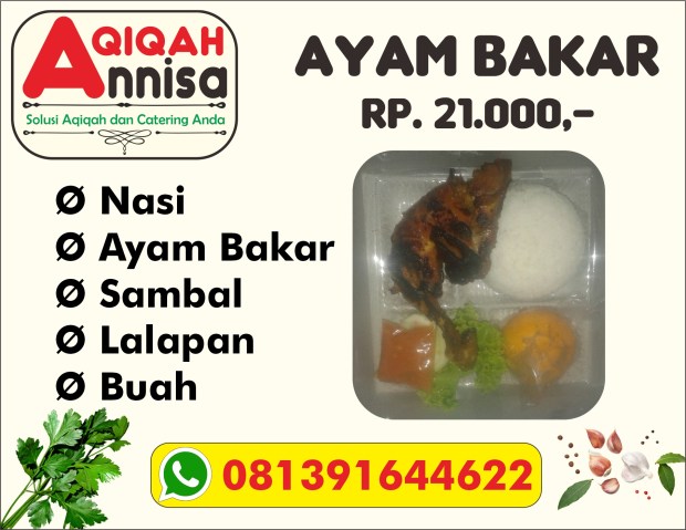 Nasi Kotak Ayam Bakar