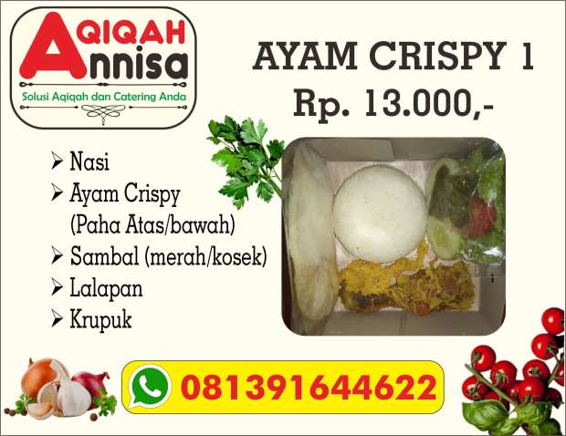 Ayam Crispy-Jasa Aqiqah