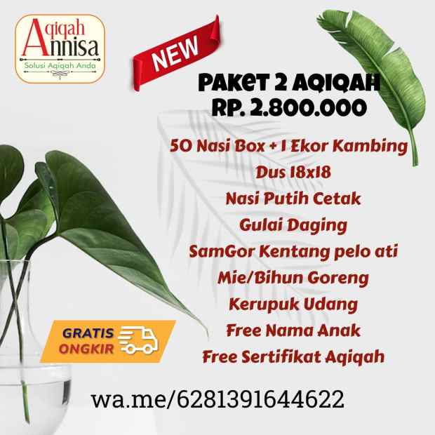 Paket 2 Aqiqah Annisa-Jasa Aqiqah